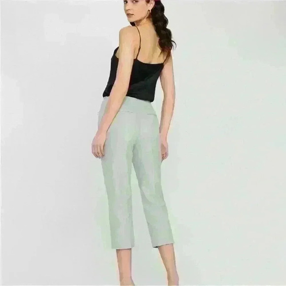 Club Monaco Cigarette Cropped Pant In Iron Grey Women’s Size 8 NWT!! - Picture 3 of 10